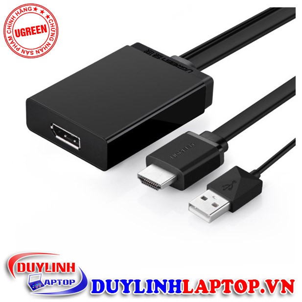 Cáp chuyển HDMI to Displayport cao cấp chính hãng UGREEN 40238 - Cáp HDMI to Displayport chất lượng cao