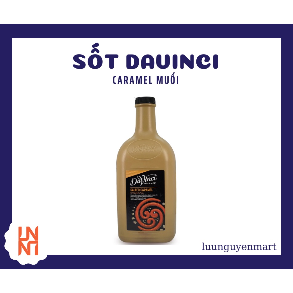Sốt Davinci Salted Caramel 2kg