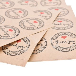 Sticker dán đồ handmade