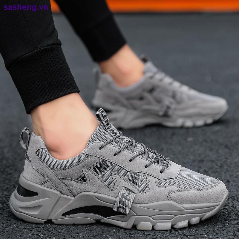 Giày thể thao nam chống trượt size lớn 38 45 46 47 sành điệu