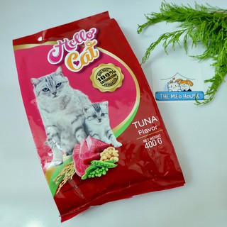 Thức ăn mèo hello cat 400g
