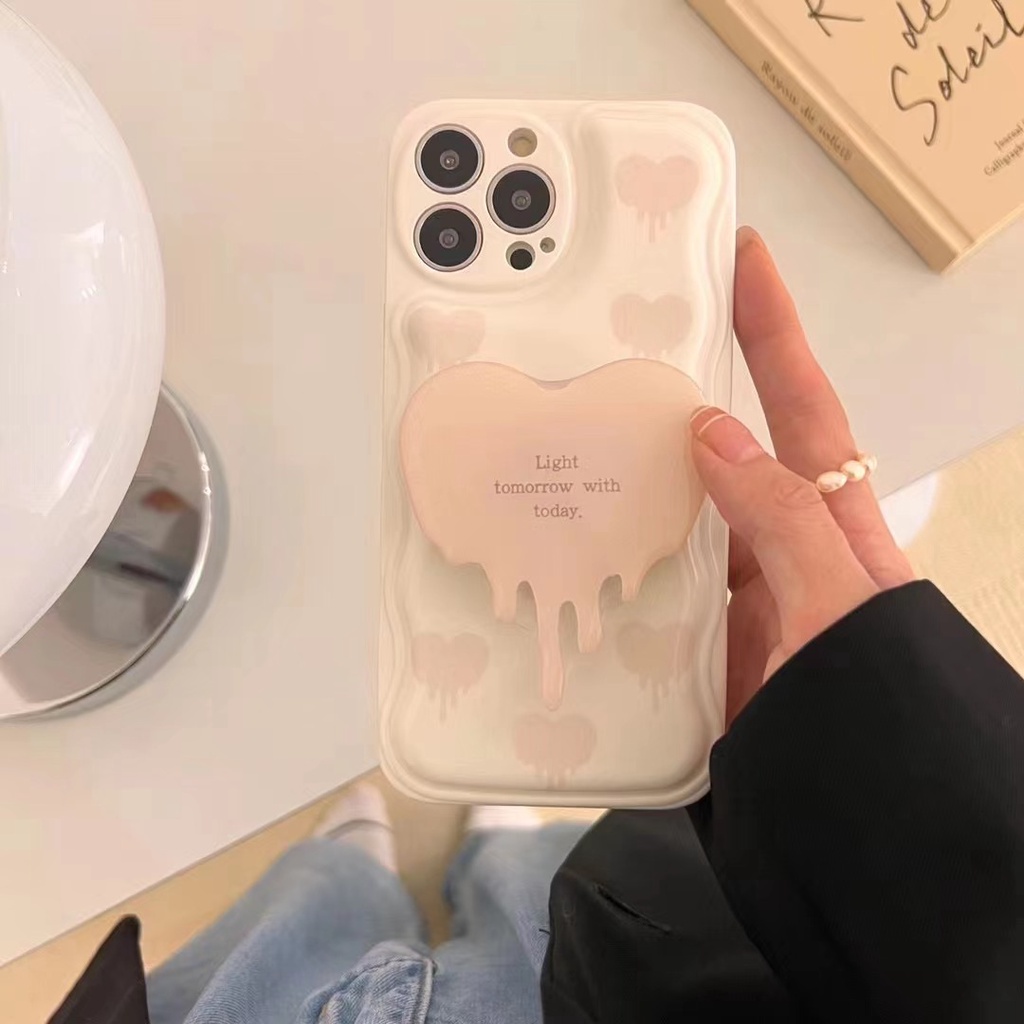 Ốp Điện Thoại tpu Mềm Hình Trái Tim 13promax Cho iPhone 13 13pro 11 11PROMAX 12 12PRO 12PROMAX X XR XS XSMAX