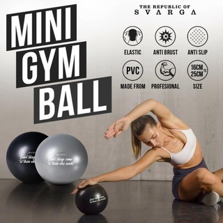 Bóng Tập Gym Mini 25cm Tiện Dụng | Máy Bơm miễn phí! | Ổn định Bóng | Bóng Tập Pilates