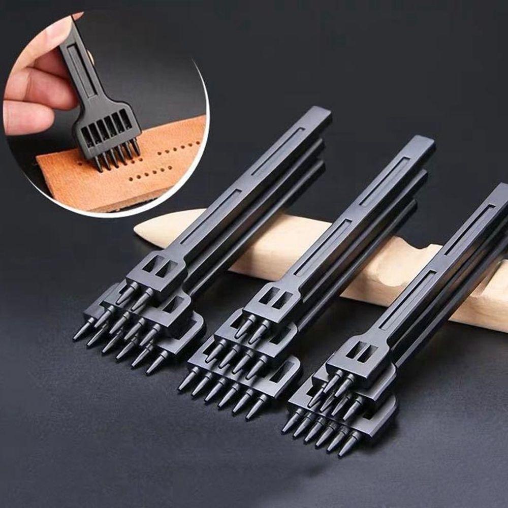 Dụng Cụ Đục Lỗ Thắt Lưng Da Bò Bằng Hợp Kim Thép Kết Cấu Da Bò AUGUSTINA DIY