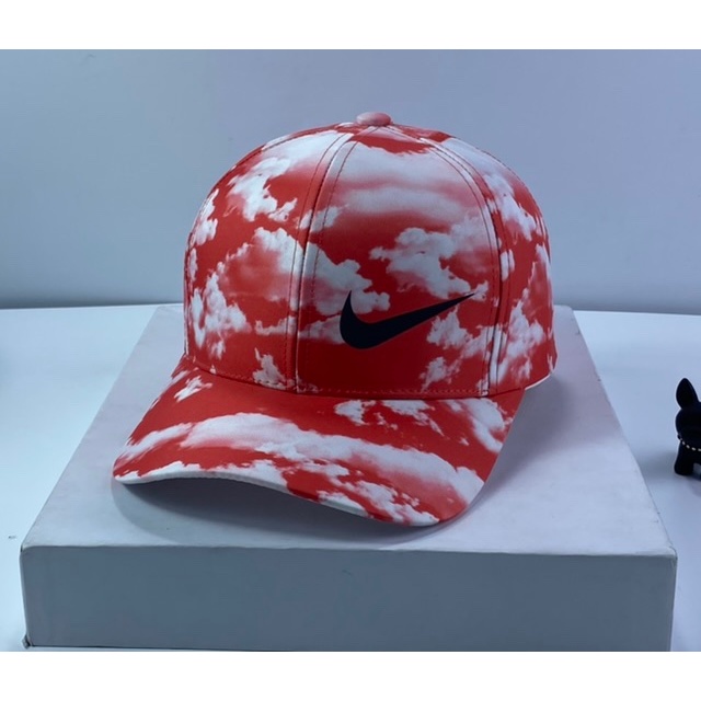 Nón kết lưỡi trai vải dù huỳnh quang in chuyển nhiệt nai phảng Quang thể thao unisex