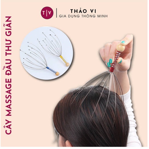 Combo 2 dụng cụ chải tóc thư giãn, giảm stress thông minh