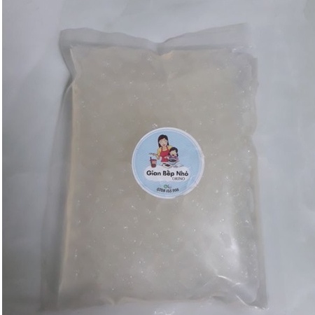 Trân châu 3Q dai giòn hạt to ăn liền không chất bảo quản, set nguyên liệu trà sữa 500g-1000g