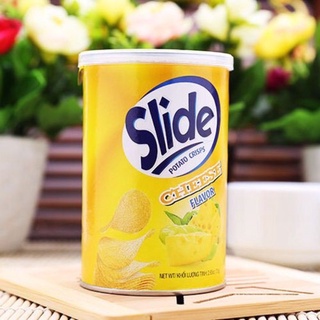 Snack khoai tây slide lon 75g - đủ vị