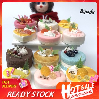 Mô Hình Bánh Kem Trang Trí Nhà Búp Bê Tỷ Lệ 1 / 6 1 / 8