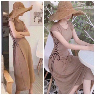 ĐẦM MAXI ĐAN DÂY EO (KÈM VIDEO HÌNH THẬT)