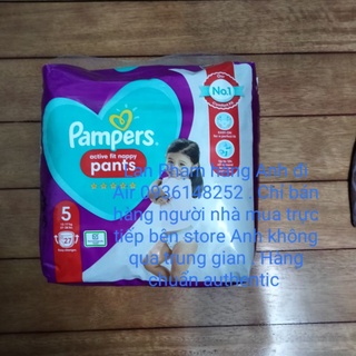 bỉm quần pampers Uk active fit size 4(30-54miếng) size 5 (27-44miếng) size 6 (22-44miếng)