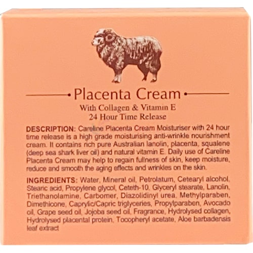 Kem dưỡng ẩm cho da Careline Placenta Cream With Collagen & Vitamin E (100ml)