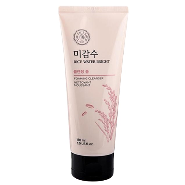 Sữa rửa mặt gạo Thefaceshop Rice Water Bright Cleansing Foam 170ml Gạo