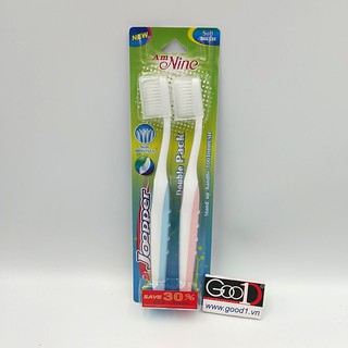 Bàn chải Nine Joopper vỉ đôi Thái Lan