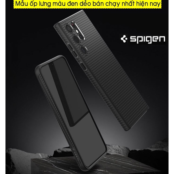Ốp lưng Samsung Galaxy S22 Ultra / S22 Plus / S22 Spigen Liquid Air Armor - Hàng Chính Hãng