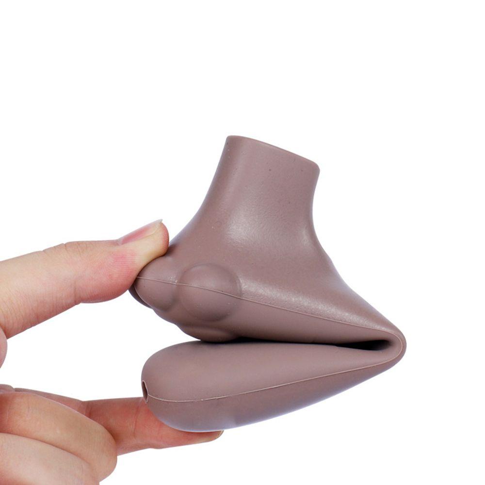 LEISURE Vỏ Bọc Bảo Vệ Núm Cửa Bằng Silicon Tiện Dụng Cho Gia Đ