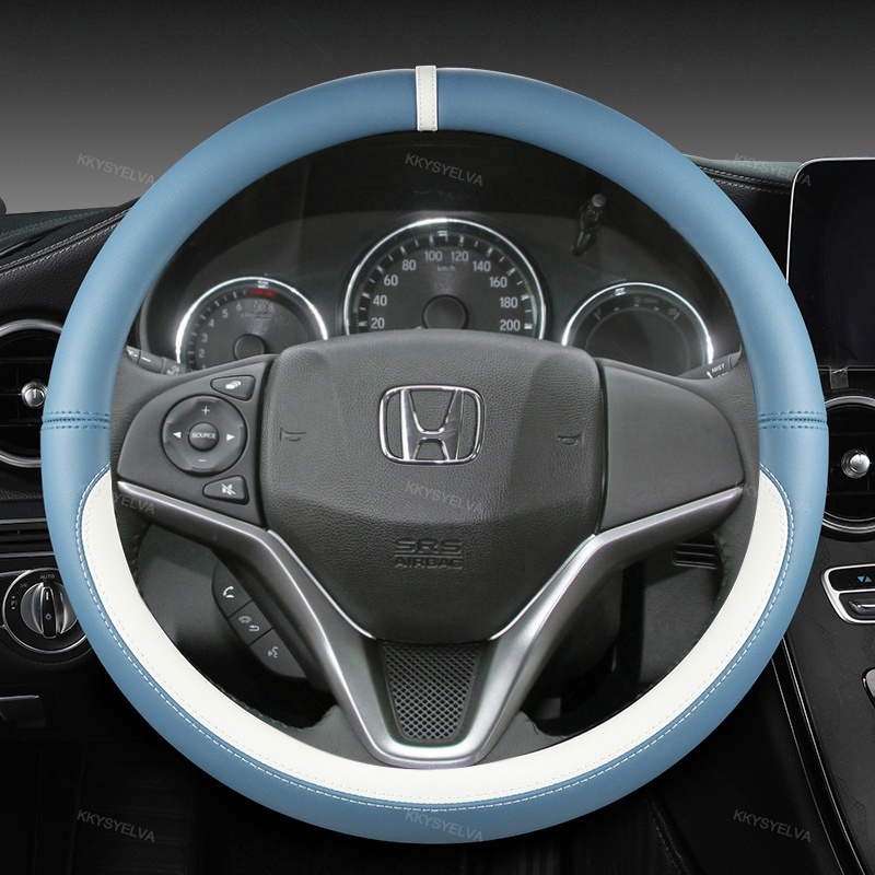Bao Da Bọc Vô Lăng Xe Hơi Honda Civic FC FD Jazz BRV CRV HRV 38cm
