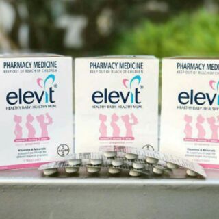 [ĐỦ BILL] Thuốc bổ cho bà bầu Elevit Úc