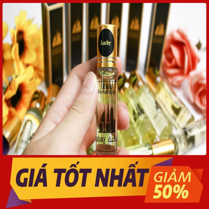 [SALE 50%] Tinh dầu nước hoa Dubai thơm lâu, chính hãng, nhỏ gọn dạng lăn chai 5ml, 12ml | Tinh dầu Dubai nam nữ cao cấp | BigBuy360 - bigbuy360.vn