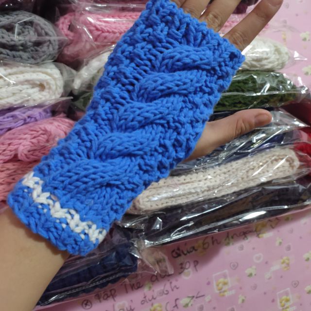 Găng tay đan - Đồ len handmade - Đồ len đan tay