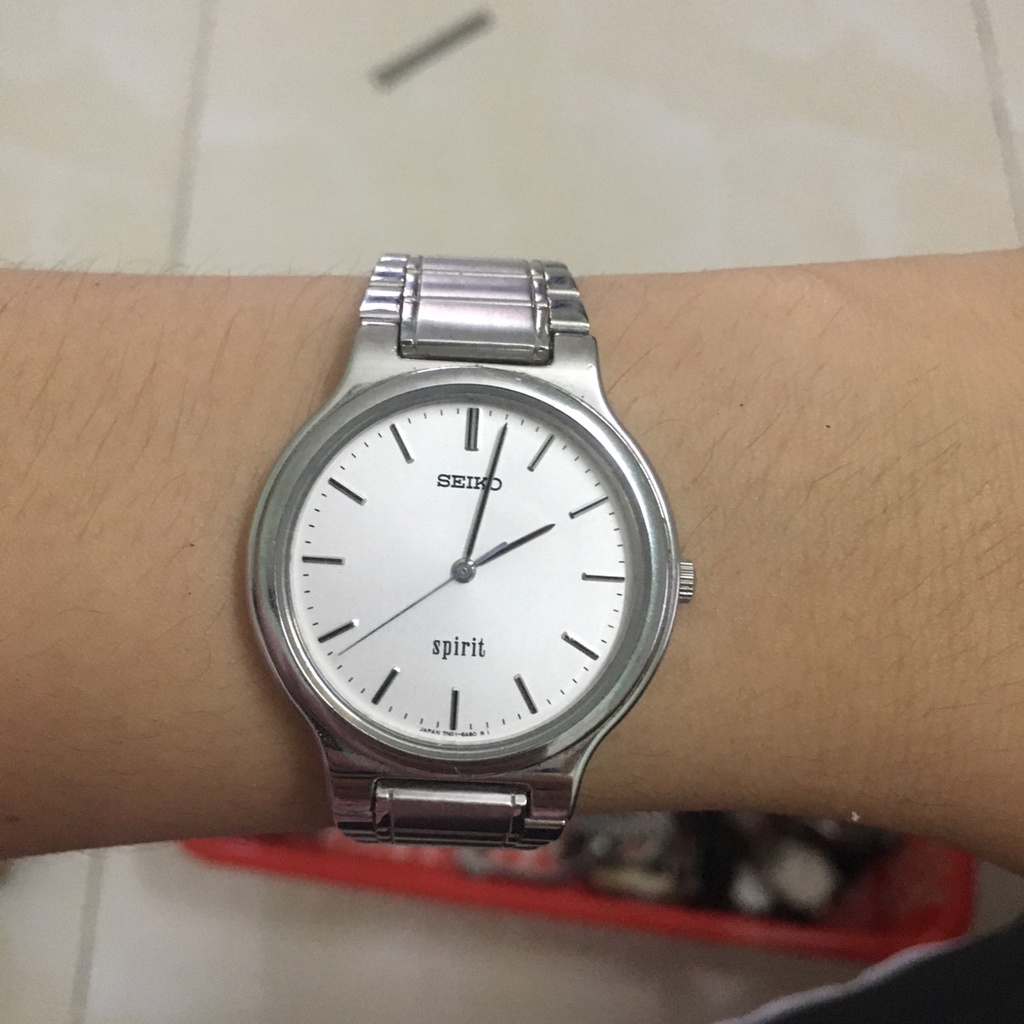 Đồng hồ nam Spirt thương hiệu Seiko hàng si Nhật chính hãng , hoạt động tốt