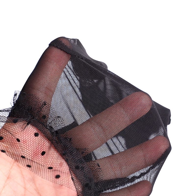 Găng Tay Thắt Nơ Họa Tiết Chấm Bi Dành Cho Cô Dâu