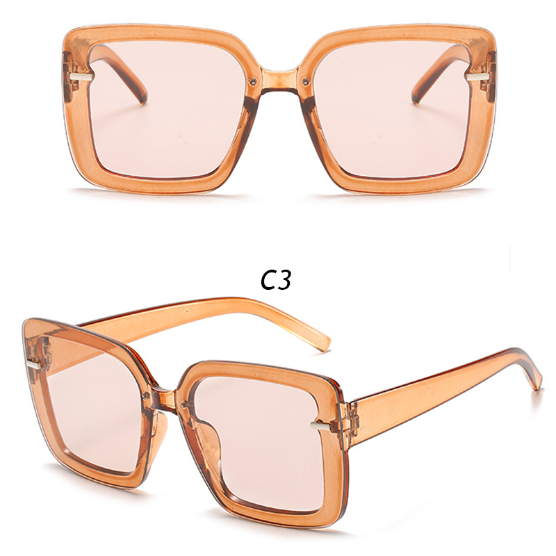 Kính Mát Gọng Vuông Phong Cách Hàn Quốc Cho Nữ