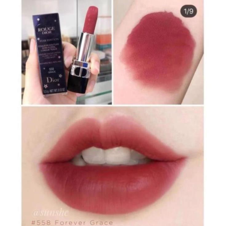 MBB Son Dior Star Edition 558 phiên bản limited 2021 ___ Hồng đỏ đất NNTB