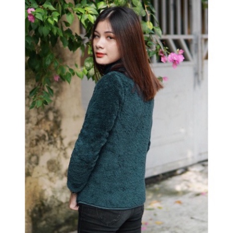 áo lông cừu hàng xuất dư, nhẹ đạt tiêu chuẩn, ấm từ trong ra ngoài, áo khoác nhẹ (ảnh shop  chụp)