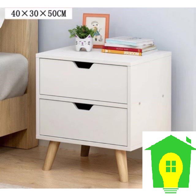 Kệ để đồ đầu giường 2 ngăn cao cấp (40*30*50cm) | BigBuy360 - bigbuy360.vn