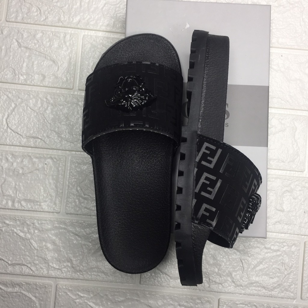 Dép cao su quai ngang versace FF VN rẻ bền đẹp