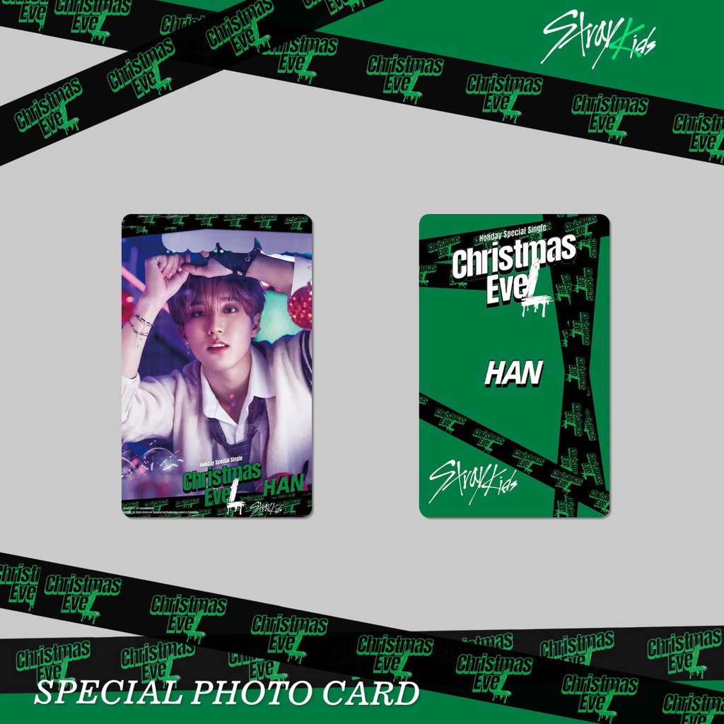 Stray Kids Album《Christmas EveL》Photocard StrayKidsCard 8pcs/set