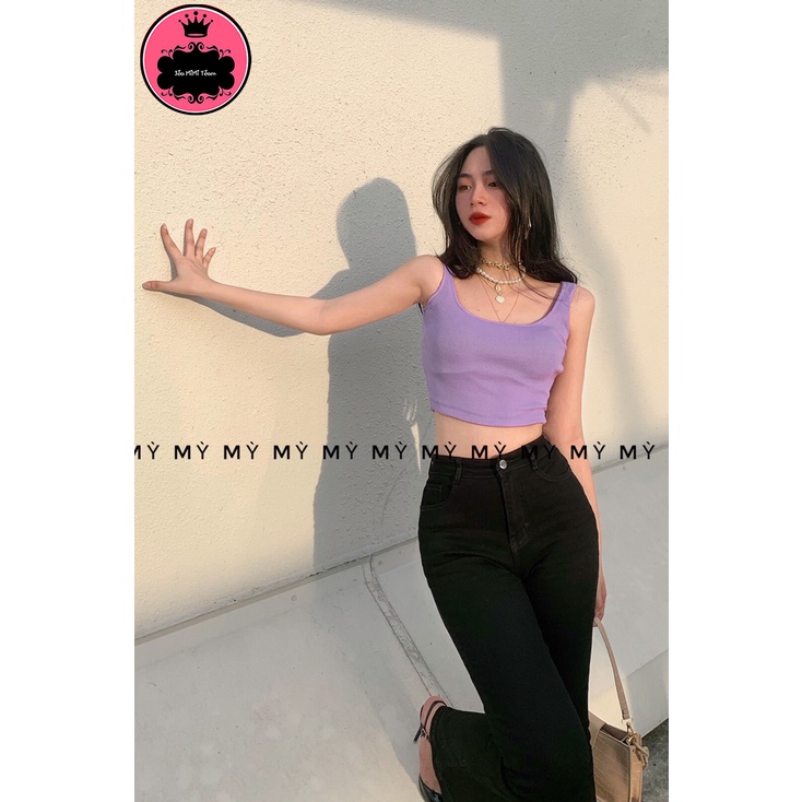 Áo Ba Lỗ Nữ Croptop Ôm Body Chất Thun Cotton "ÁO 3 LỖ" | BigBuy360 - bigbuy360.vn