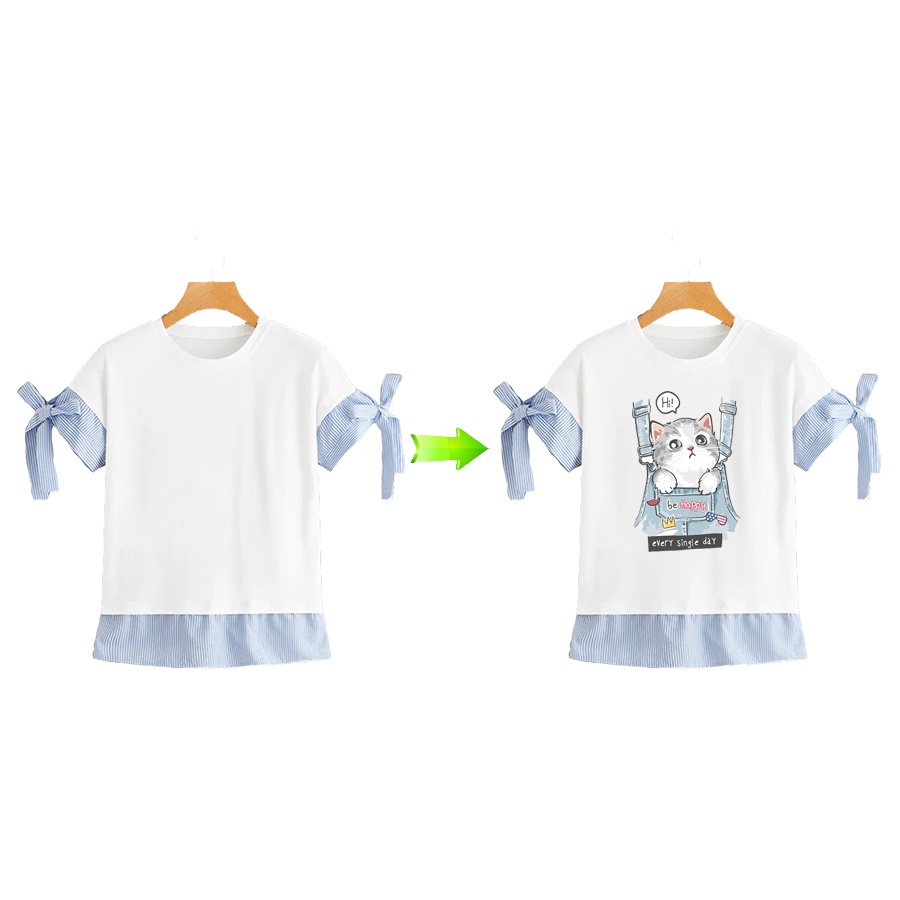 Miếng Dán Ủi Lên Quần Áo Diy Họa Tiết Hoạt Hình Thời Trang