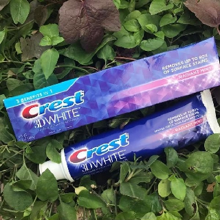 Kem Đánh Răng Crest 3D White Radiant Mint 116g Mỹ