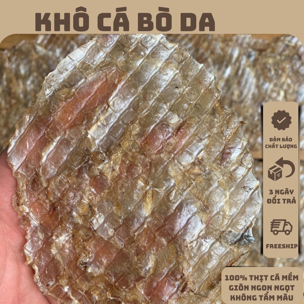 Khô cá bò da đặc biệt đã ép tròn tẩm gia vị vừa ăn ngon ngọt giá rẻ đặc sản nha trang khacakho