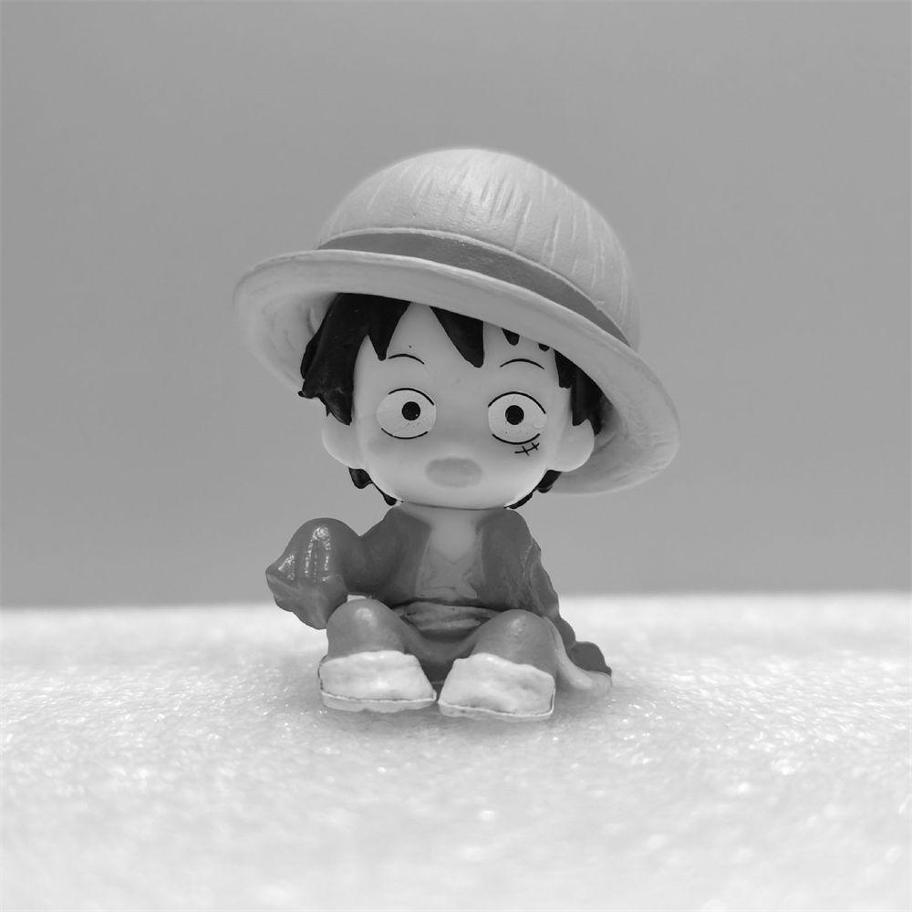 Set 4 Mô Hình Đồ Chơi Nhân Vật Luffy Trong Phim Hoạt Hình &quot;One Piece&quot;