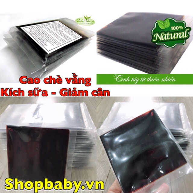 1KG-50 LÁ Cao chè vằng lợi sữa mát gan có giấy chứng nhận của sở y tế