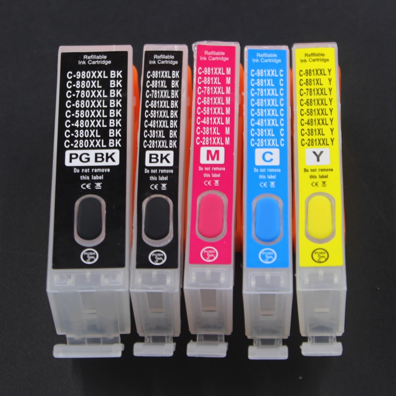 Hộp Mực Pg-780 PGI780 CLI781 XXL Cho Máy In canon TS6170 TS6370 TR8570 TS707 TS9570