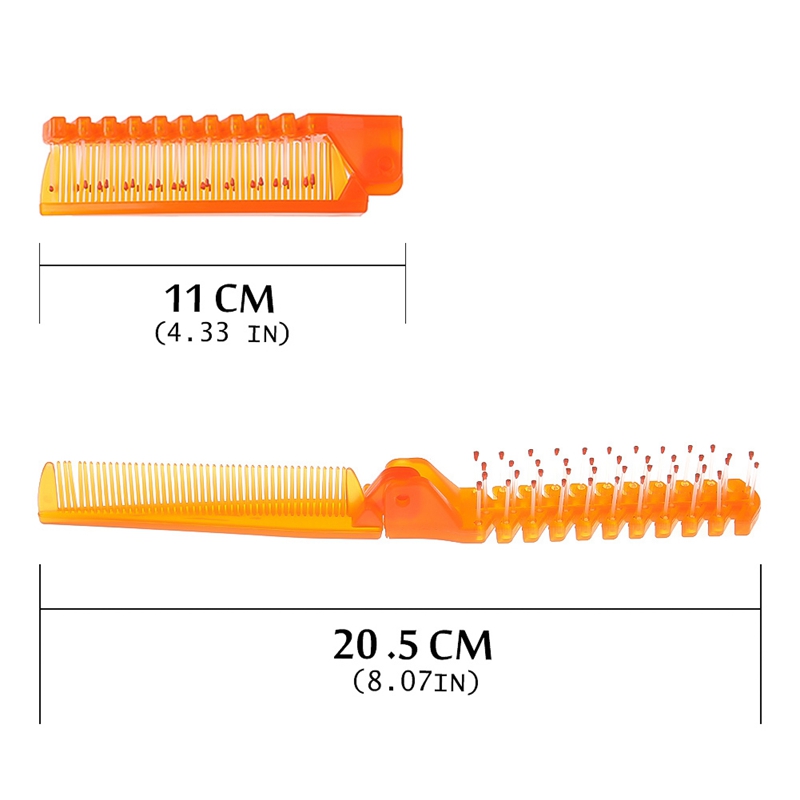 Lược Chải Tóc Chống Tĩnh Điện Có Thể Gấp Gọn Tiện Dụng Khi Đi Du Lịch