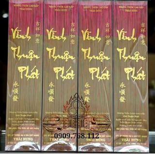 Nhang Vĩnh Thuận Phát 30cm mùi thảo dược không hóa chất