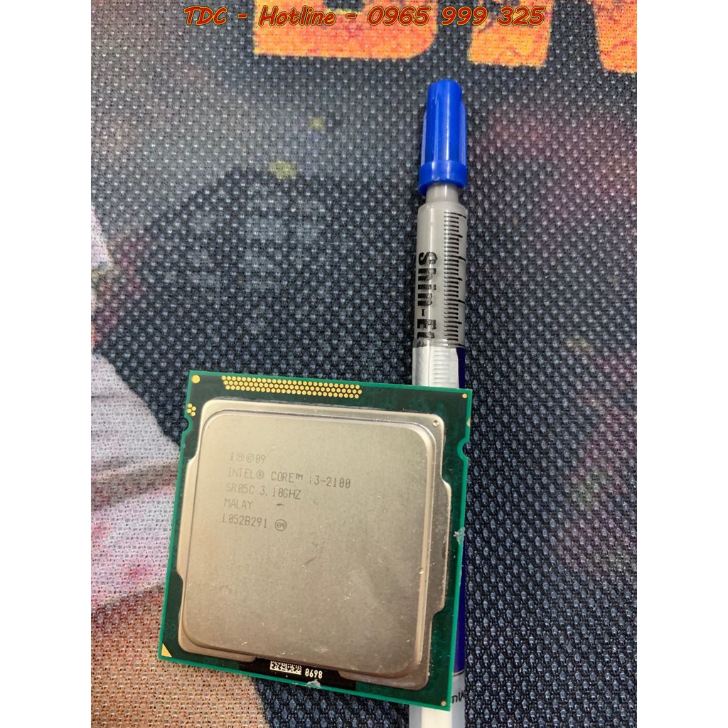 Bộ vi xử lý intel core i3 3240; i3 3220; i3 2100, socket 1155 lắp main h61, B75, h55 ... Tặng kèm keo tản nhiệt.