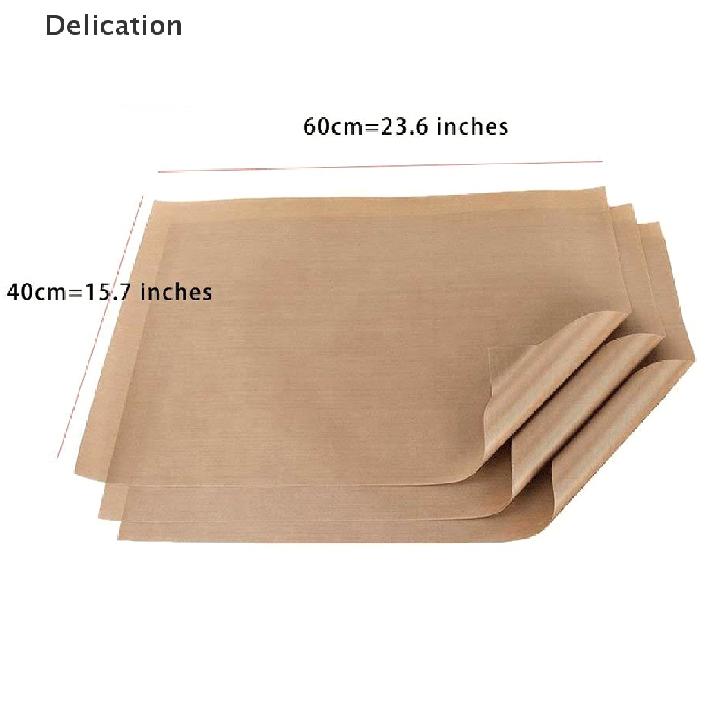 Bộ 1 Khuôn Nướng Bánh teflon Chống Dầu Có Thể Tái Sử Dụng