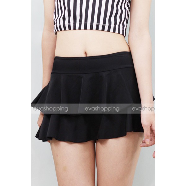 Chân Váy Bơi Lẻ Dạng Tầng Dễ Thương QBKN276