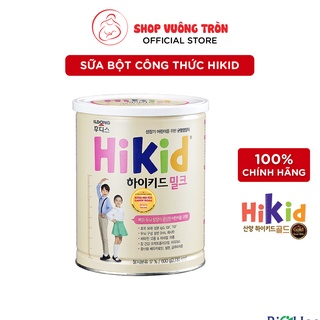 Sữa Bột Công Thức HIKID Dành Cho Bé Từ 1 - 9 Tuổi Hàn Quốc Bổ Sung Dinh Dưỡng, Giúp Bé Phát Triển Toàn Diện 600g-700g