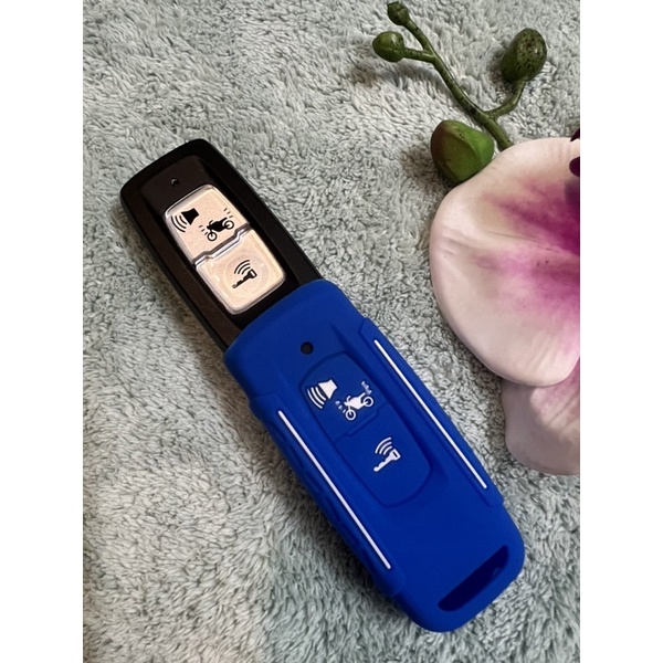 Vỏ, bao, bọc chìa khoá honda Sh mode mới 2 nút bằng silicone cao cấp