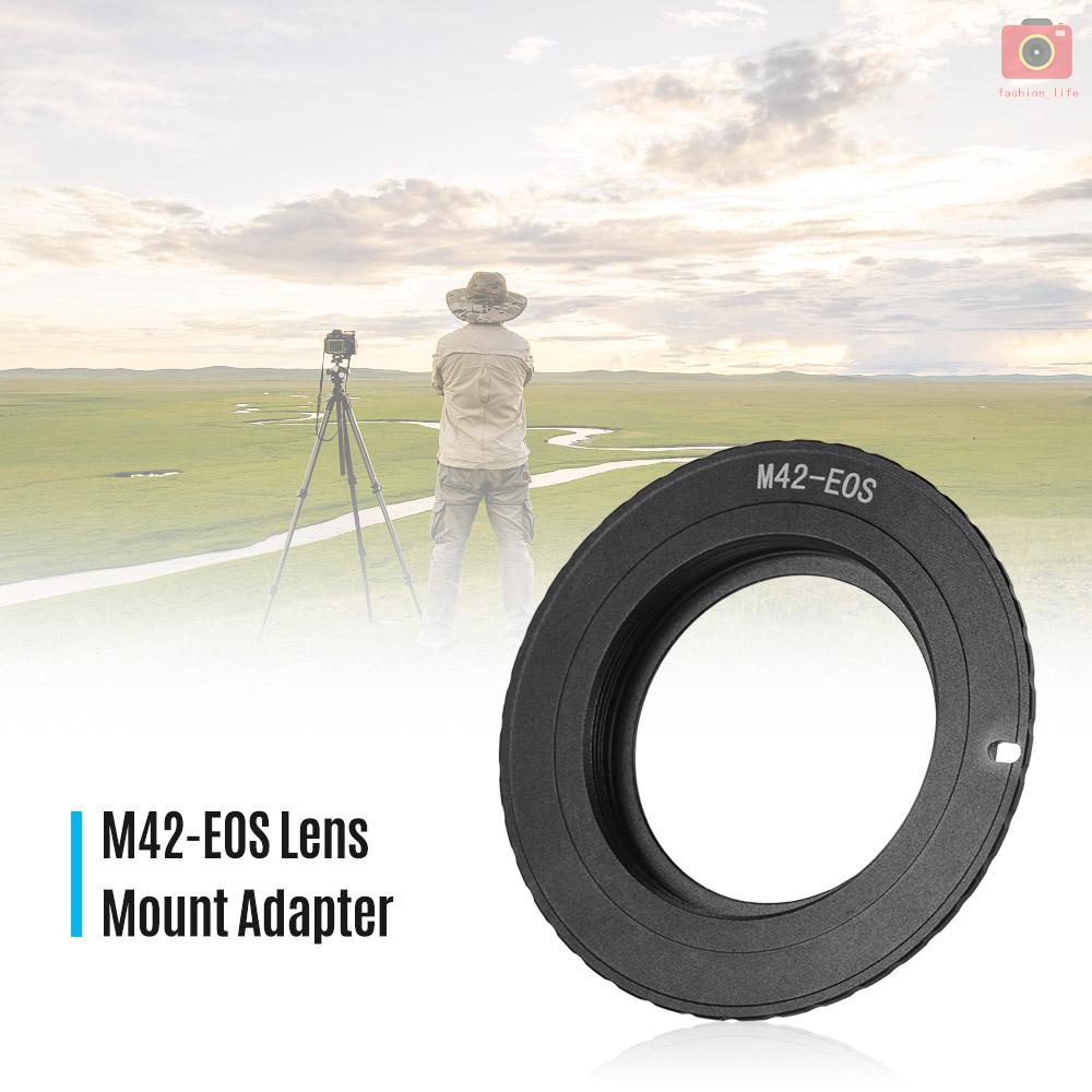 Ngàm Chuyển Đổi Ống Kính M42-EOS Sang Canon Elan 7E EOS 30 / 33 EOS 7 EOS D30 650D 6D 350D