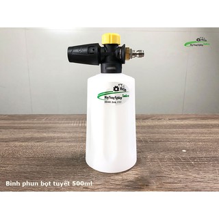 Bình phun bọt tuyết 500ml máy rửa xe [hình trụ] (không bao gồm khớp nối nhanh)