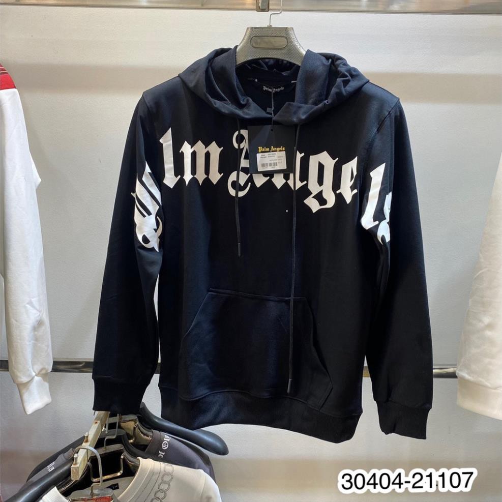 Áo nỉ mũ hoodie chữ in có túi ngang hot hit_Áo nỉ thu đông nam nữ