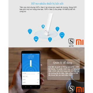 BỘ KÍCH SÓNG WIFI XIAOMI 2.0